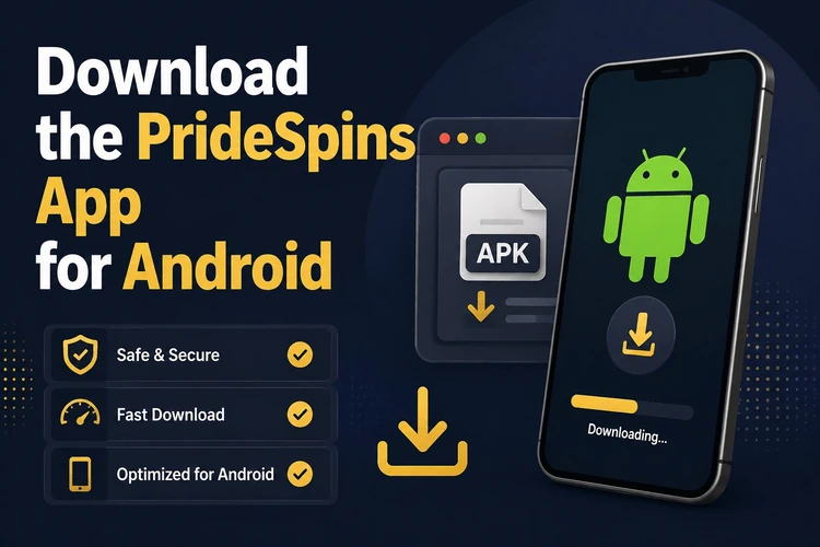 Download the PrideSpins App for Android