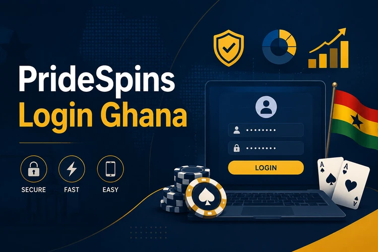 PrideSpins Login Ghana